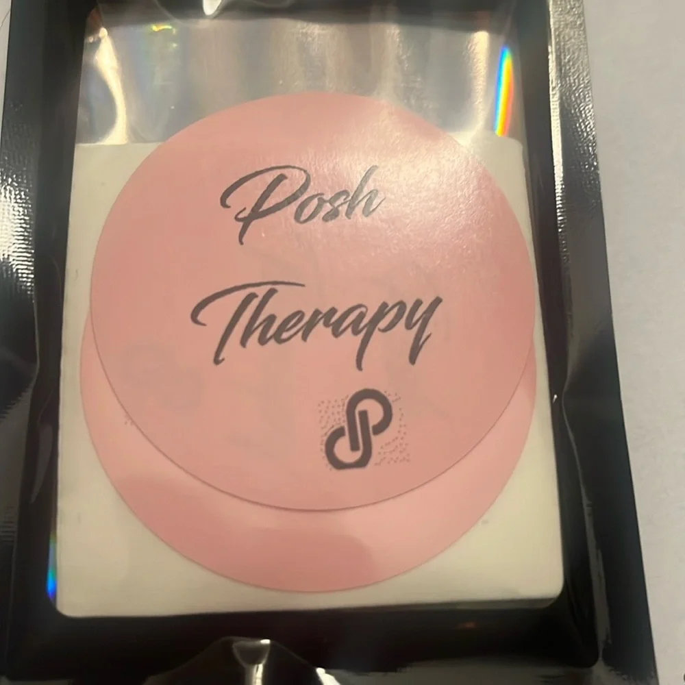 2” Posh Therapy Hand Crafted Stickers (50) Total NIP